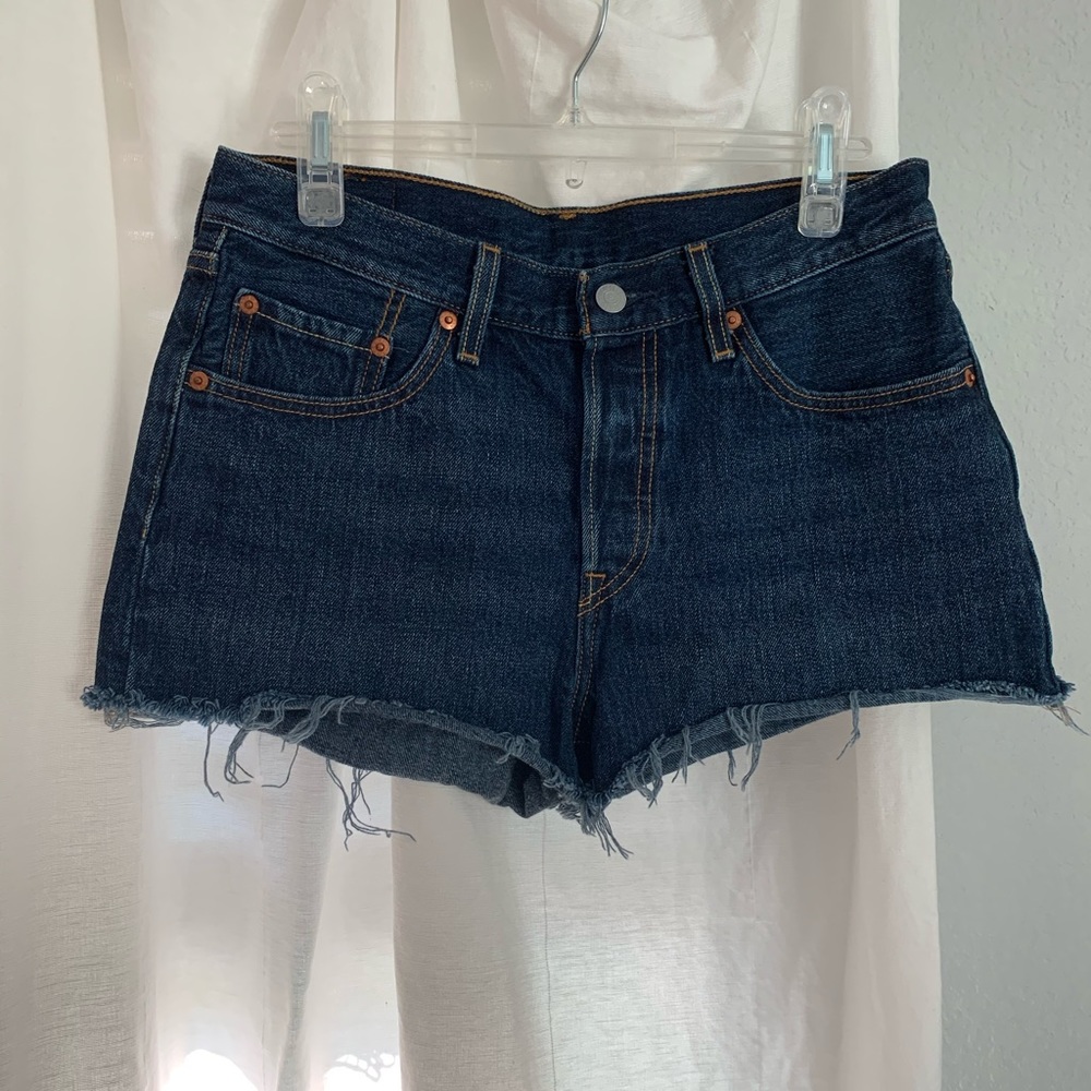 Levi’s 501 Shorts In Dark Pacific - image 3